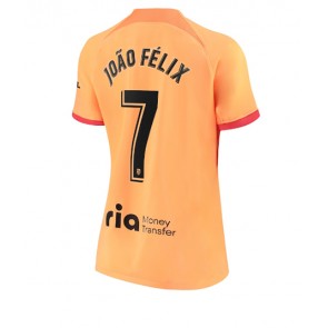 Atletico Madrid Joao Felix #7 kläder Kvinnor 2022-23 Tredje Tröja Kortärmad